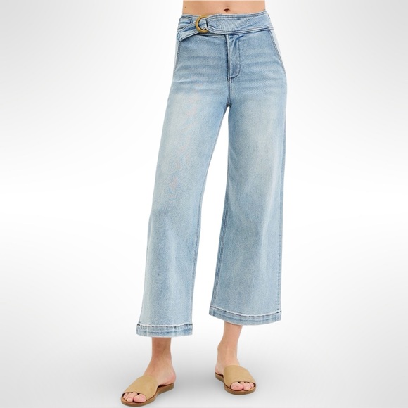 Risen Light Blue Jeans - Picture 2 of 12